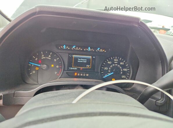 1FTEW1E59JFD96149 2018 FORD F150 Gray ხელსაწყოთა პანელის ხედი