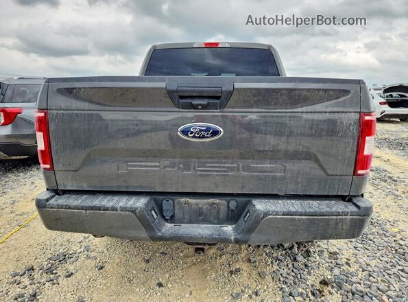 1FTEW1E59JFD96149 2018 FORD F150 Gray უკანა ხედი