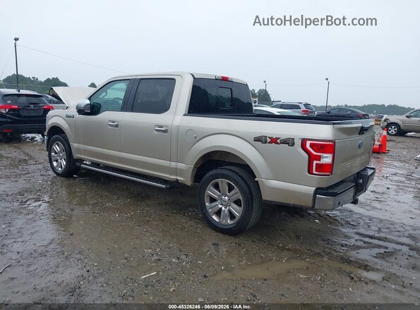 1FTEW1E59JKD01953 2018 FORD F150 Champagne Trasero izquierdo