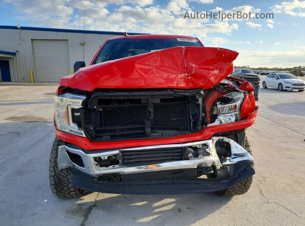 1FTEW1E59KFB20331 2019 FORD F150 Red Вид спереду