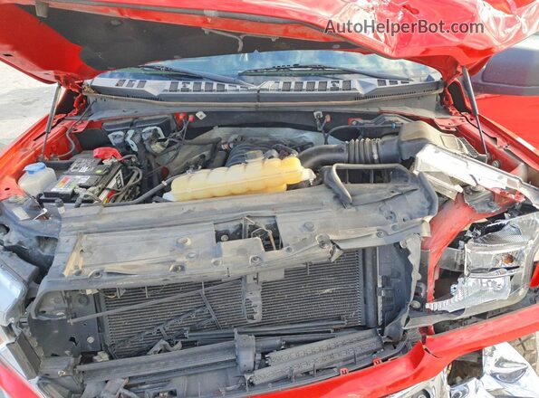 1FTEW1E59KFB20331 2019 FORD F150 Red Вид задньої частини салону