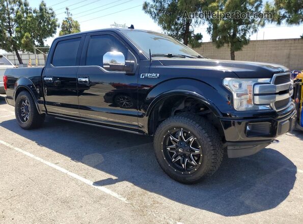 1FTEW1E5XJFC00932 2018 FORD F150 Black Front right