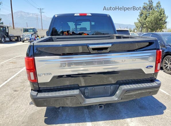1FTEW1E5XJFC00932 2018 FORD F150 Black Rear view