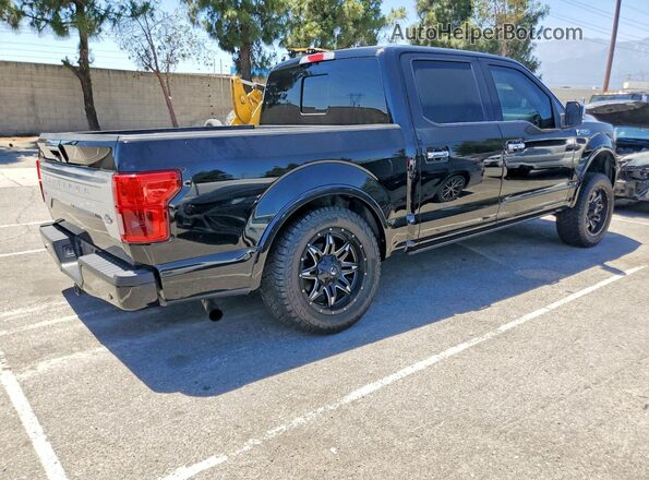 1FTEW1E5XJFC00932 2018 FORD F150 Black Rear right