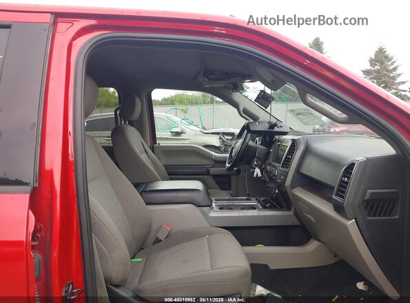 1FTEW1E5XLKF09861 2020 FORD F150 Red Front interior view