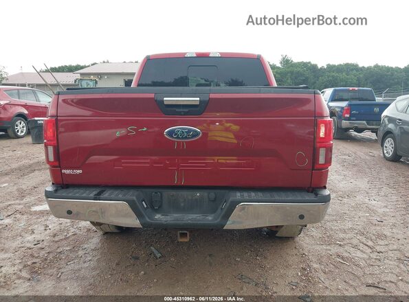 1FTEW1E5XLKF09861 2020 FORD F150 Red 