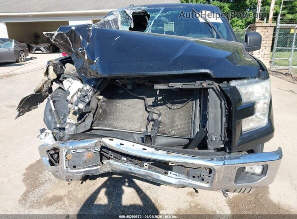 1FTEW1E84HFB90077 2017 FORD F150 Black Դիմացի տեսք
