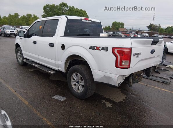 1FTEW1E88GKD89946 2016 FORD F150 White Trasero izquierdo