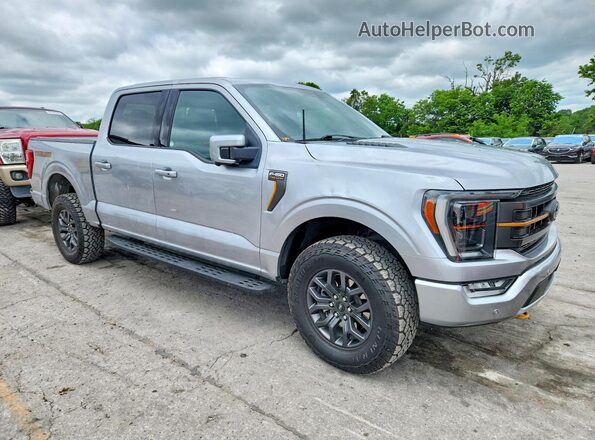 1FTEW1E89PFA10011 2023 FORD F150 Silver Front right