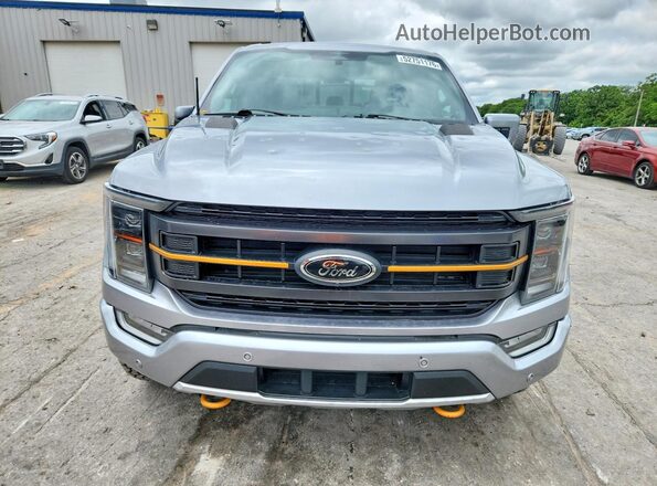 1FTEW1E89PFA10011 2023 FORD F150 Silver Front view