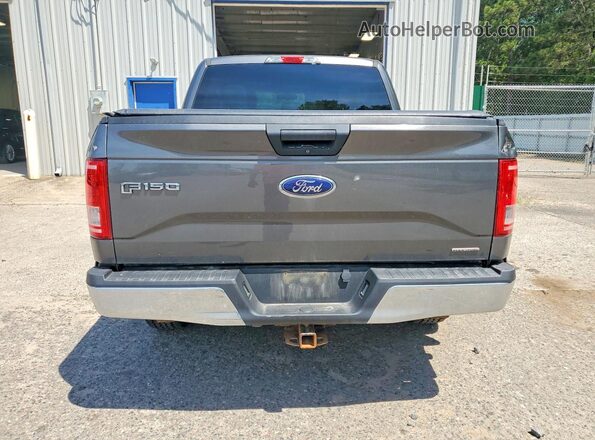 1FTEW1E8XGKF14039 2016 FORD F150 Gray Vista trasera