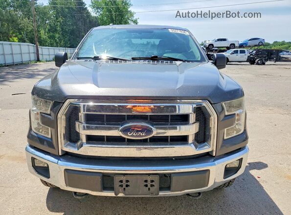 1FTEW1E8XGKF14039 2016 FORD F150 Gray Vista frontal