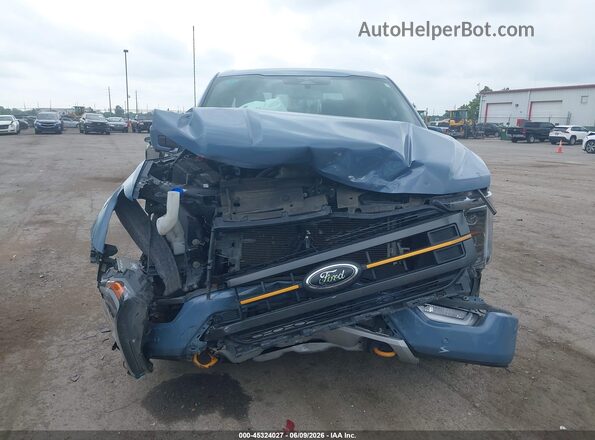 1FTEW1E8XPFB46700 2023 FORD F150 Blue Vista interior trasera