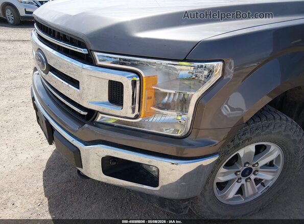 1FTEW1EB1KFA22237 2019 FORD F150 Brown Widok z przodu