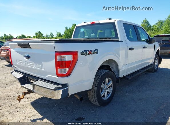 1FTEW1EB1MFC15152 2021 FORD F150 White Trasero derecho