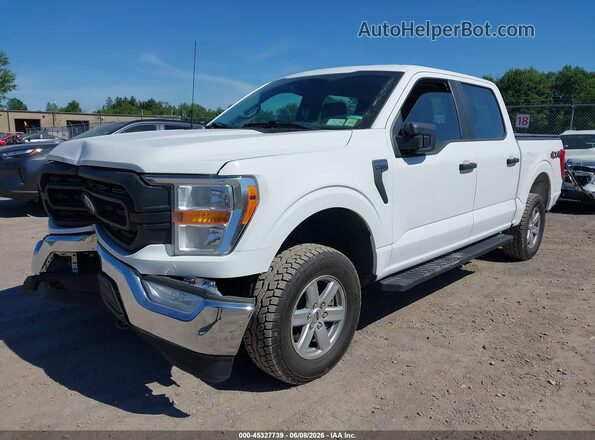 1FTEW1EB1MFC15152 2021 FORD F150 White Vista tres cuartos delantera izquierda