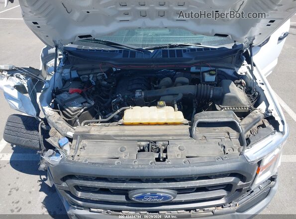 1FTEW1EB1MKE76417 2021 FORD F150 White Widok z tyłu