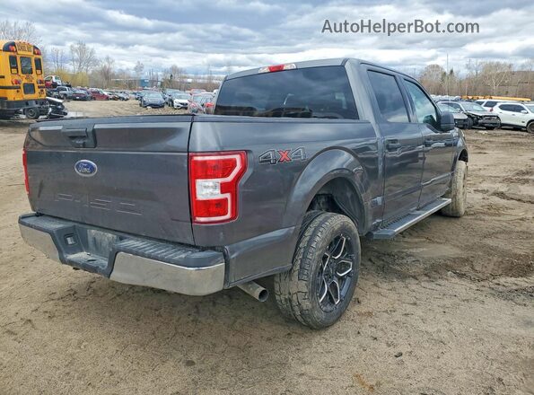 1FTEW1EB2JFD63337 2018 FORD F150 Gray Հետևի աջ