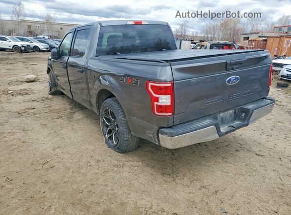 1FTEW1EB2JFD63337 2018 FORD F150 Gray Հետևի ձախ