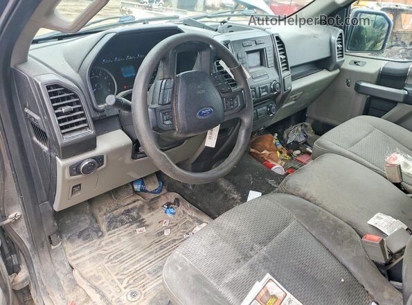 1FTEW1EB2JFD63337 2018 FORD F150 Gray Առջևի վահանակի տեսք