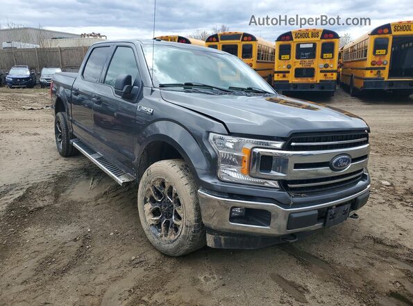 1FTEW1EB2JFD63337 2018 FORD F150 Gray Առջևի աջ