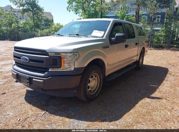 1FTEW1EB2JKE41011 2018 FORD F150 Белый Передняя левая четверть