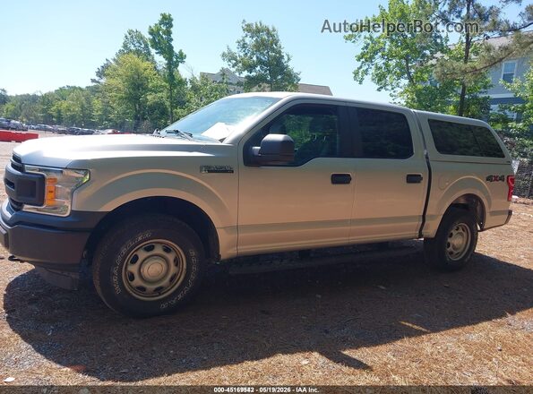 1FTEW1EB2JKE41011 2018 FORD F150 Белый Вид задней части салона