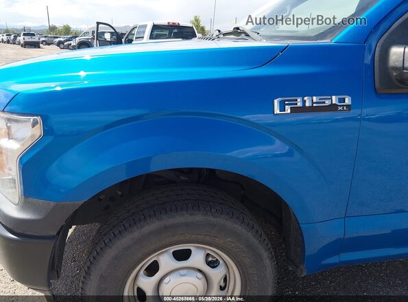 1FTEW1EB2LKF21685 2020 FORD F150 Blue Front view