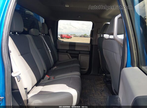 1FTEW1EB2LKF21685 2020 FORD F150 Blue VIN sticker view