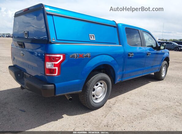 1FTEW1EB2LKF21685 2020 FORD F150 Blue Rear right