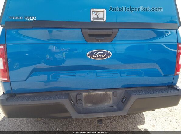 1FTEW1EB2LKF21685 2020 FORD F150 Blue 360 interior view