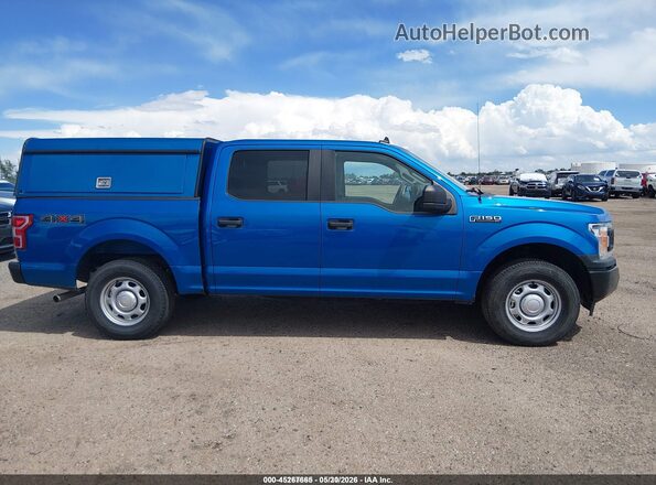 1FTEW1EB2LKF21685 2020 FORD F150 Blue 