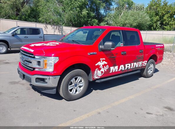 1FTEW1EB3LKE81455 2020 FORD F150 Red 
