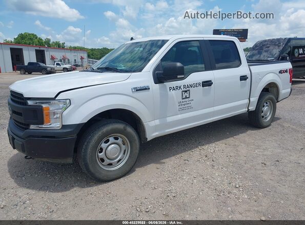 1FTEW1EB3LKE81777 2020 FORD F150 White Առջևի ձախ երեք քառորդ տեսարան