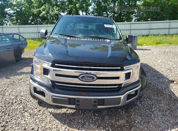 1FTEW1EB4JFB88332 2018 FORD F150 Black Вид спереду