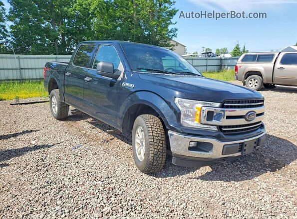 1FTEW1EB4JFB88332 2018 FORD F150 Black Передня права чверть