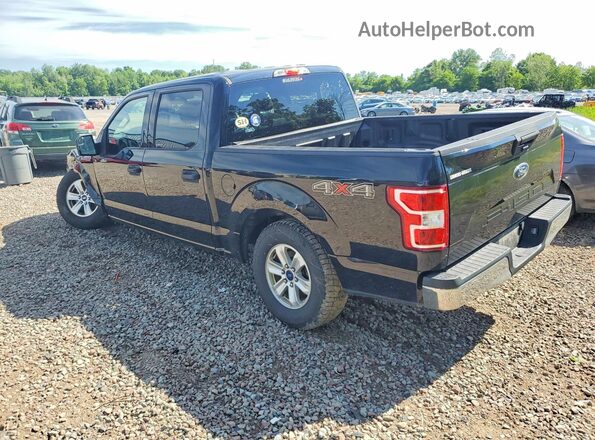 1FTEW1EB4JFB88332 2018 FORD F150 Black Задня ліва чверть