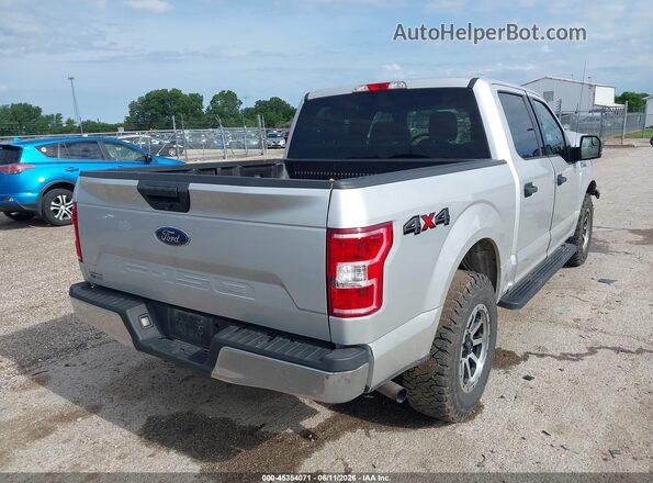 1FTEW1EB4KKC05400 2019 FORD F150 Silver Trasero derecho