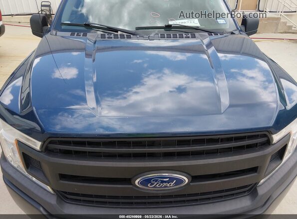 1FTEW1EB4LKD26543 2020 FORD F150 Blue Widok z przodu