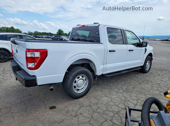 1FTEW1EB4MFB88559 2021 FORD F150 White Tył prawy