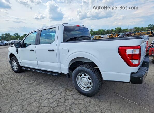 1FTEW1EB4MFB88559 2021 FORD F150 White Tył lewy