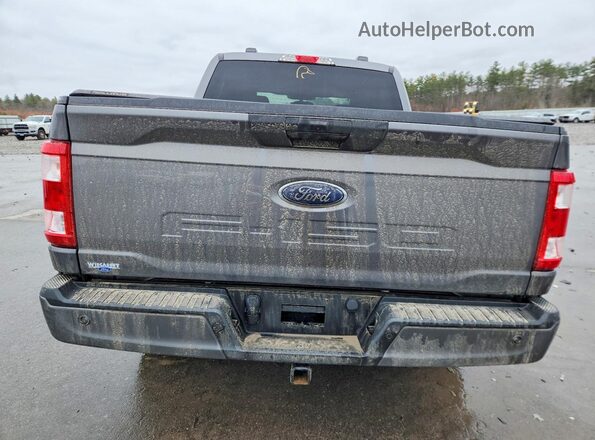 1FTEW1EB4NKE28279 2022 FORD F150 Gray Вид ззаду