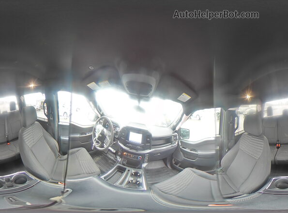 1FTEW1EB4NKE28279 2022 FORD F150 Gray Панорамний вид салону 360°