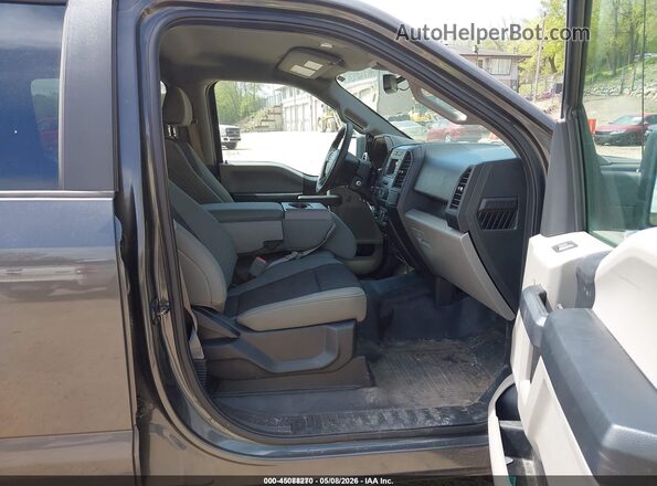 1FTEW1EB5LKE13366 2020 FORD F150 Gray წინა სალონის ხედი