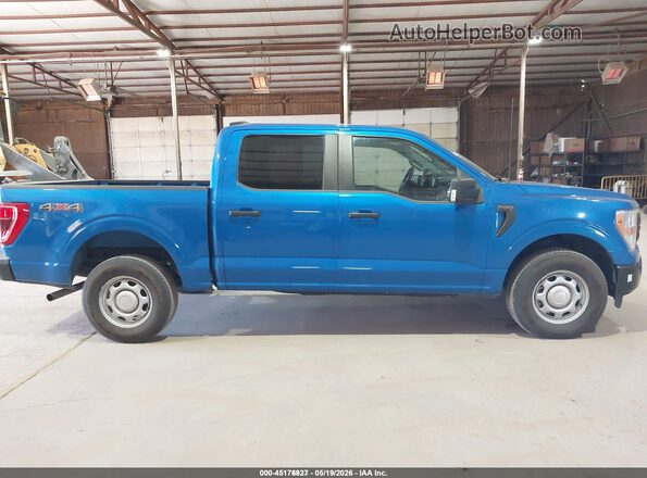 1FTEW1EB5MKE48362 2021 FORD F150 Blue 