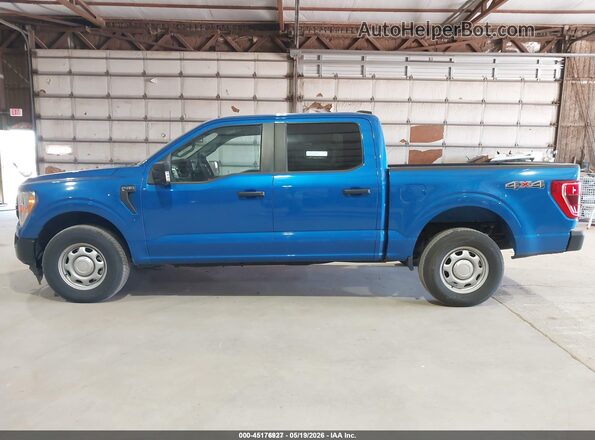 1FTEW1EB5MKE48362 2021 FORD F150 Blue 