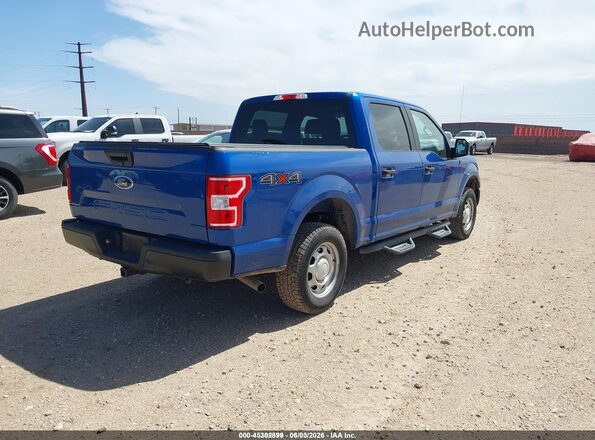 1FTEW1EB6JKE38399 2018 FORD F150 Синий 