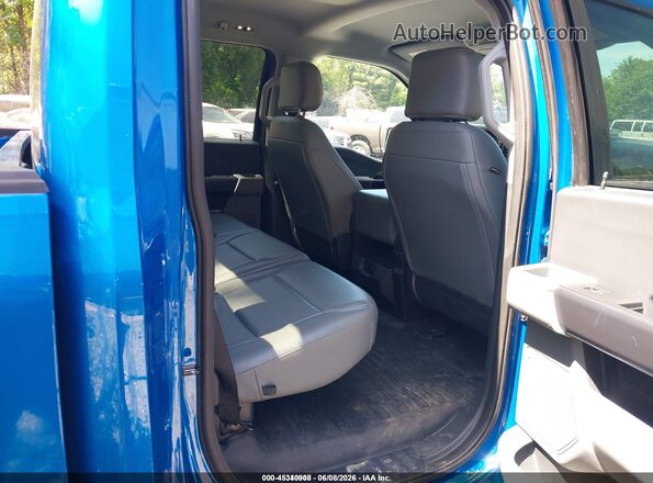 1FTEW1EB6MFA39330 2021 FORD F150 Blue VIN կոդի պիտակի տեսք