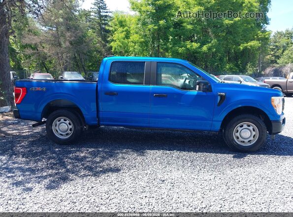 1FTEW1EB6MFA39330 2021 FORD F150 Blue 