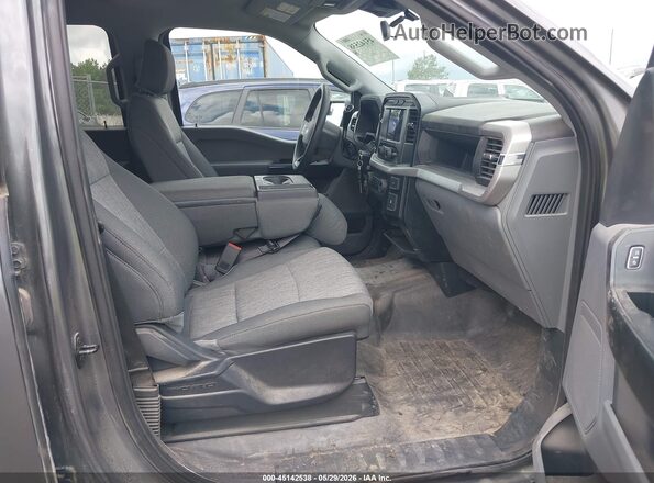 1FTEW1EB7PKD34349 2023 FORD F150 Серый Вид салона спереди